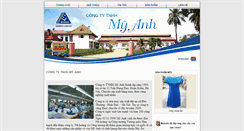 Desktop Screenshot of myana.com.vn